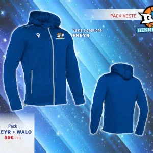 Veste zipée FREYR BCHennebont