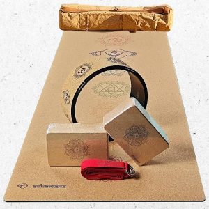 Pack yoga & Fitness en liège 7 chakras et mandala