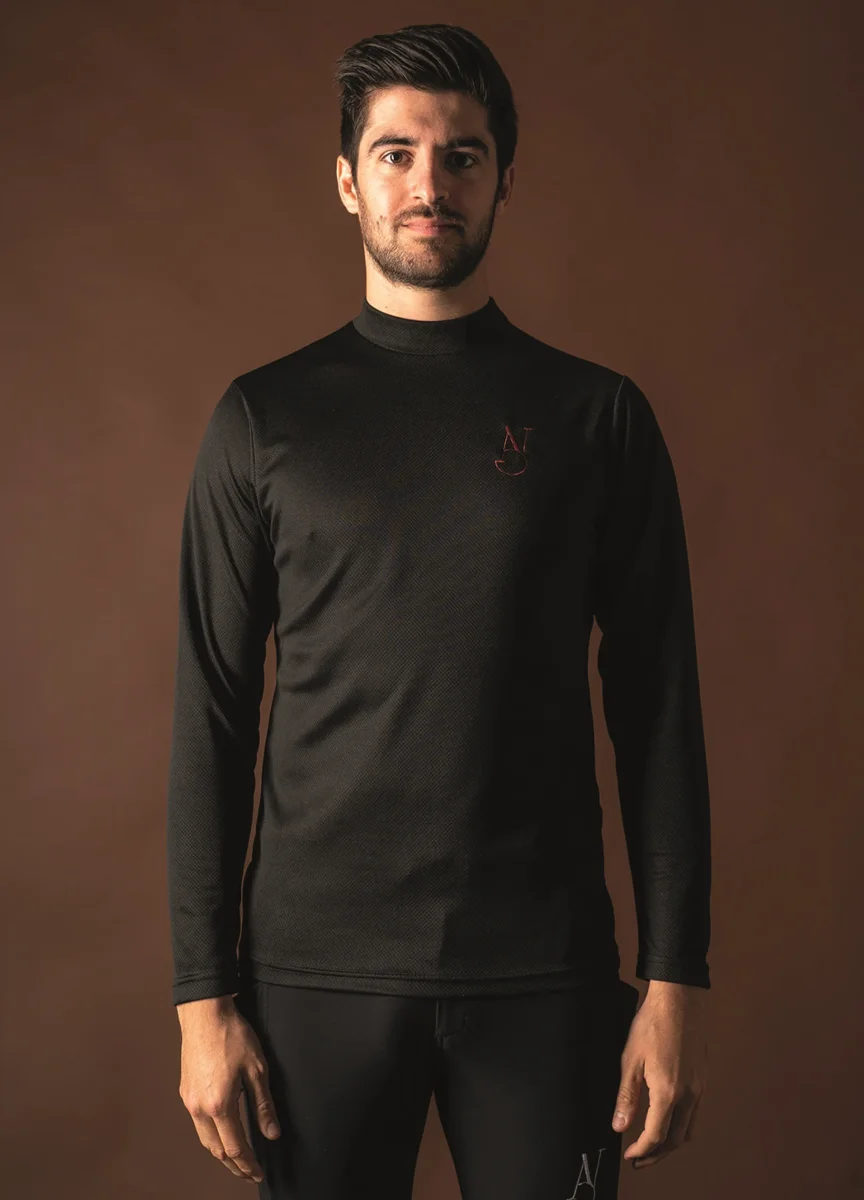 Polo Technique Manches Longues THERMO ARA Homme – Image 3