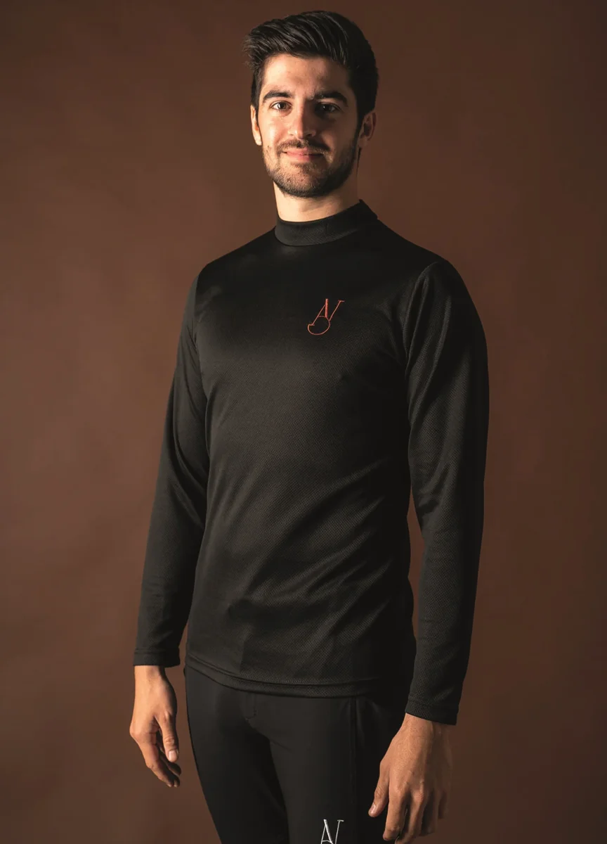 Polo Technique Manches Longues THERMO ARA Homme – Image 7
