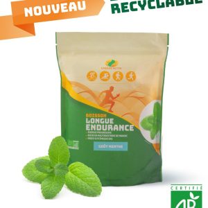BOISSON ÉNERGÉTIQUE BIO – LONGUE ENDURANCE MENTHE