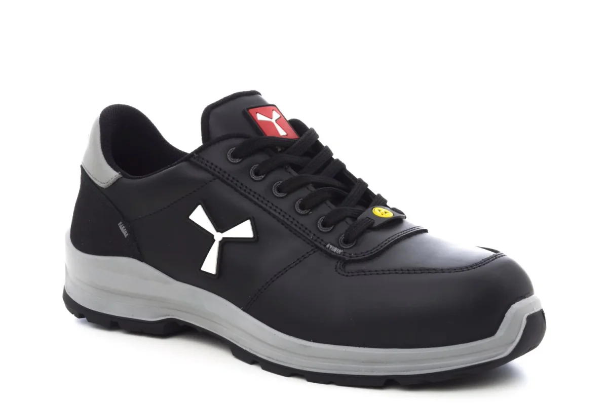 Chaussures GET FORCE LOW Cuir noir