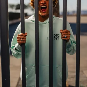 Sweat à Capuche Spray-S - Vert Clair