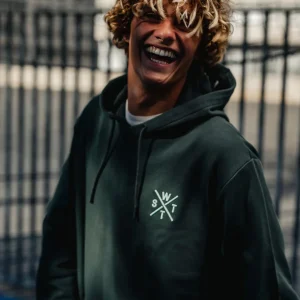 Sweat à Capuche Spray-S - Vert Sapin