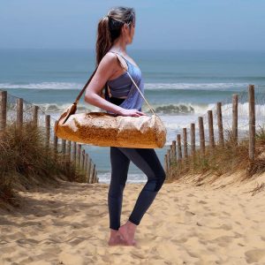 Sac yoga XXL en cuir de liège