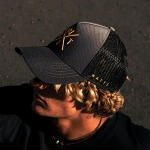 Casquette Tokyo - Gris Pétrole et Noir Deep Dye