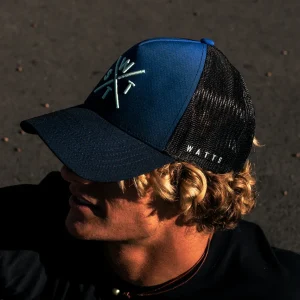 Casquette Tokyo - Noir et Bleu Deep Dye