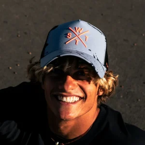 Casquette Tribe - Camouflage Bleu Gris