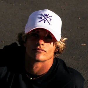 Casquette Tribe - Blanc et Violet