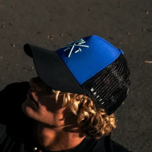 Casquette Tribe - Bleu et Vert Clair