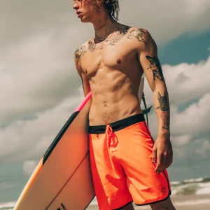 Boardshort Tuubb - Orange Fluo