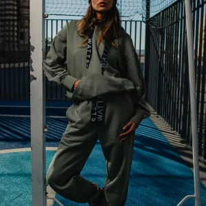 Sweat à Capuche Tyers - Olive