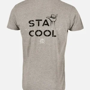 Tee-shirt Stay Cool - Gris Chiné