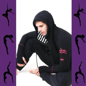 Veste de yoga Om à capuche - Yoga spirit