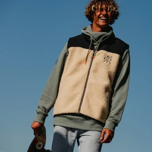 Gilet Sherpa X-Row - Beige
