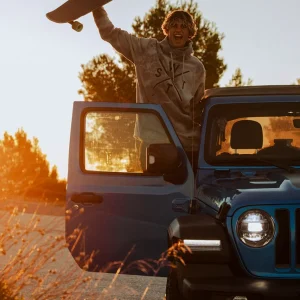 Sweat Polaire X-Track - Gris Clair Tie and Dye