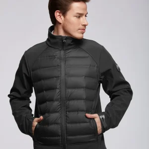 Blouson Hybride Softshell-Doudoune homme Alpha
