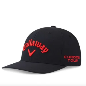 Callaway - Casquette Performance Pro - Noir/Rouge