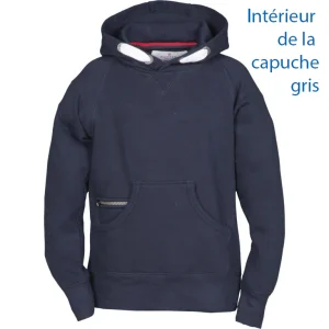 Sweat enfant Colorado marine/gris 10 ans