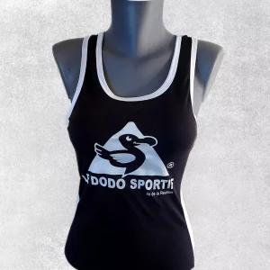 Débardeur technique Femme NOIR-BLANC