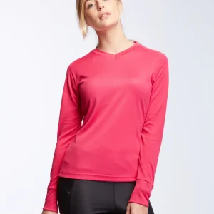 T-Shirt running femme manches longues 140g FOULEES