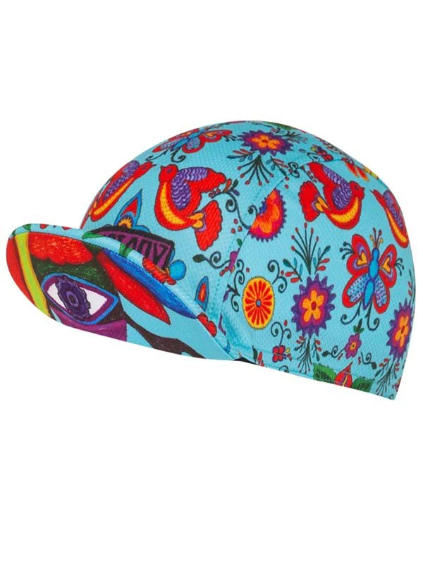 CASQUETTE DE VELO - FRIDA (AQUA) – Image 2