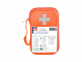Trousse de secours PEINTRE / SOLIER 1/3 pers.  FARMOR