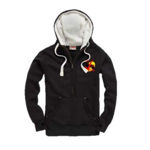 Sweat hoodie sherpa peau de pêche ultra doux