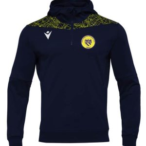 Sweat 1/2 zip  à capuche et poches ISHTAR