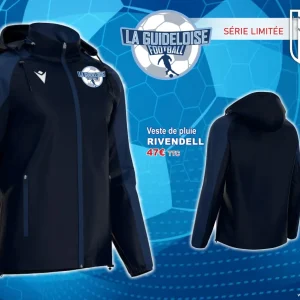 EDITION LIMITEE     Veste pluie RIVENDELL La Guideloise Foot