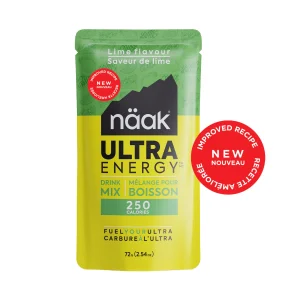 NÄAK - SACHET 75G BOISSON ÉNERGÉTIQUE - CITRON VERT
