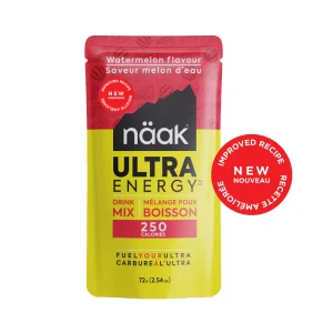 NÄAK - SACHET 75G BOISSON ÉNERGÉTIQUE - PASTÈQUE