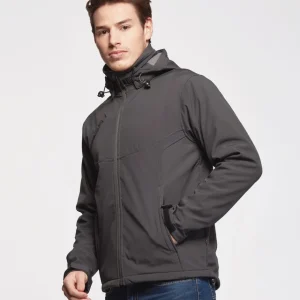 Blouson softshell homme 3 couches avec capuche NISEKO