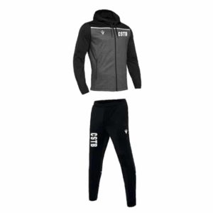 Pack pantalon ABYDOS noir + veste à capuche AETHER noir
