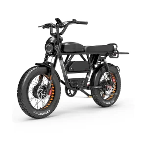 Fat bike électrique Lankeleisi – X-Black Knight 2000W Dual