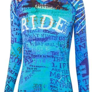 JERSEY VTT MANCHES LONGUES FEMME - RIDE