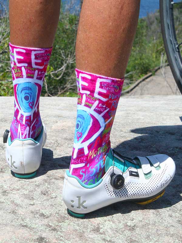 CHAUSSETTES DE VÉLO - SEE ME – Image 6