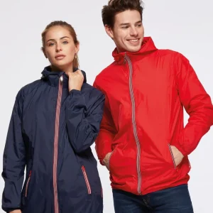 Coupe-vent unisexe zip tricolore SPEED