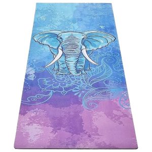 Tapis de yoga antidérapant 5mm -Postures confort - Eléphant