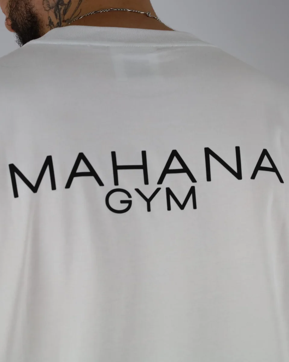 T-SHIRT OVERSIZE UNISEXE BLANC – Image 4