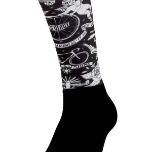 Chaussettes de cyclisme Vélo tatoo Aero