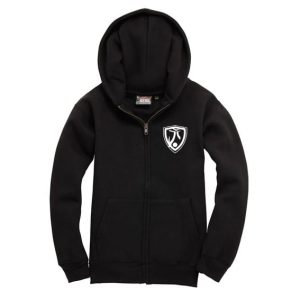 Sweat enfant full zip à capuche et poches
