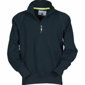 Sweat 1/4 zip enfant ZICO Payper marine 12 ans